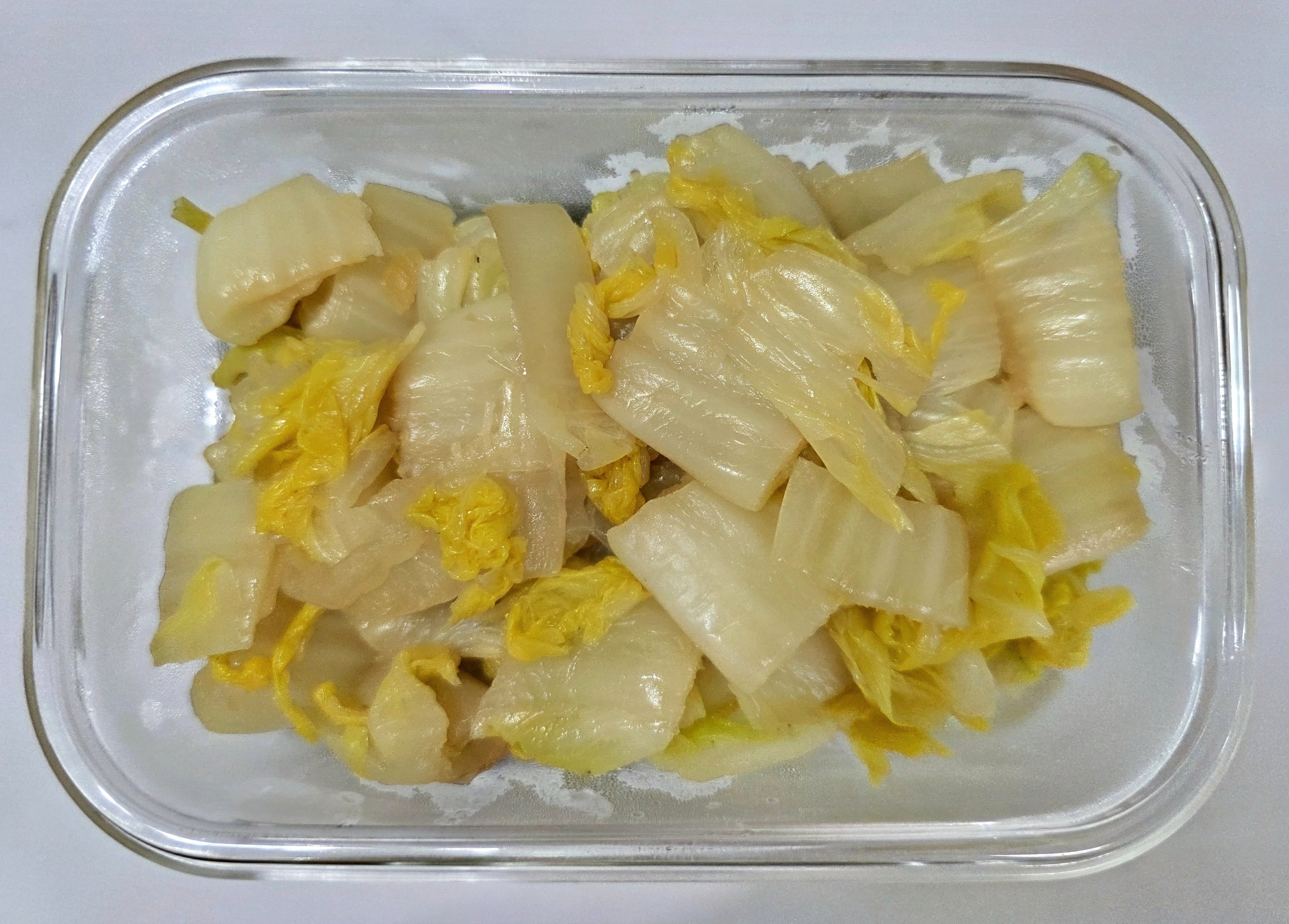 알배기-배추로-나물을-만들었어요.