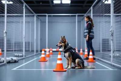 리드줄 없이 걷기 단계