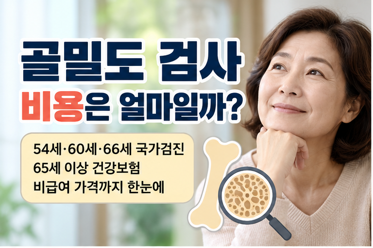 골밀도 검사 비용