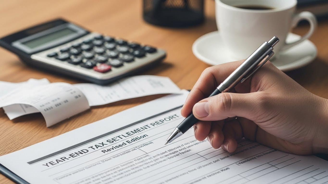 지난 연말정산 수정신고