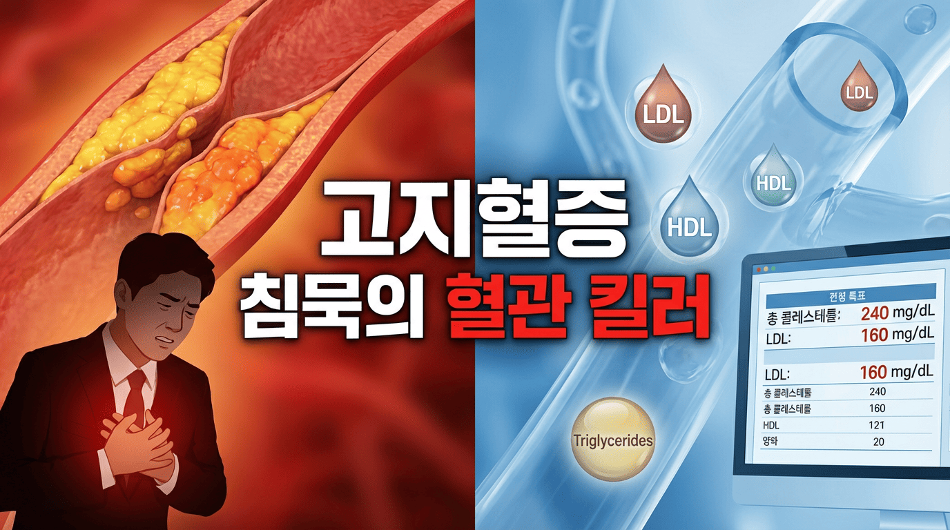 고지혈증 - 침묵의 혈관 킬러