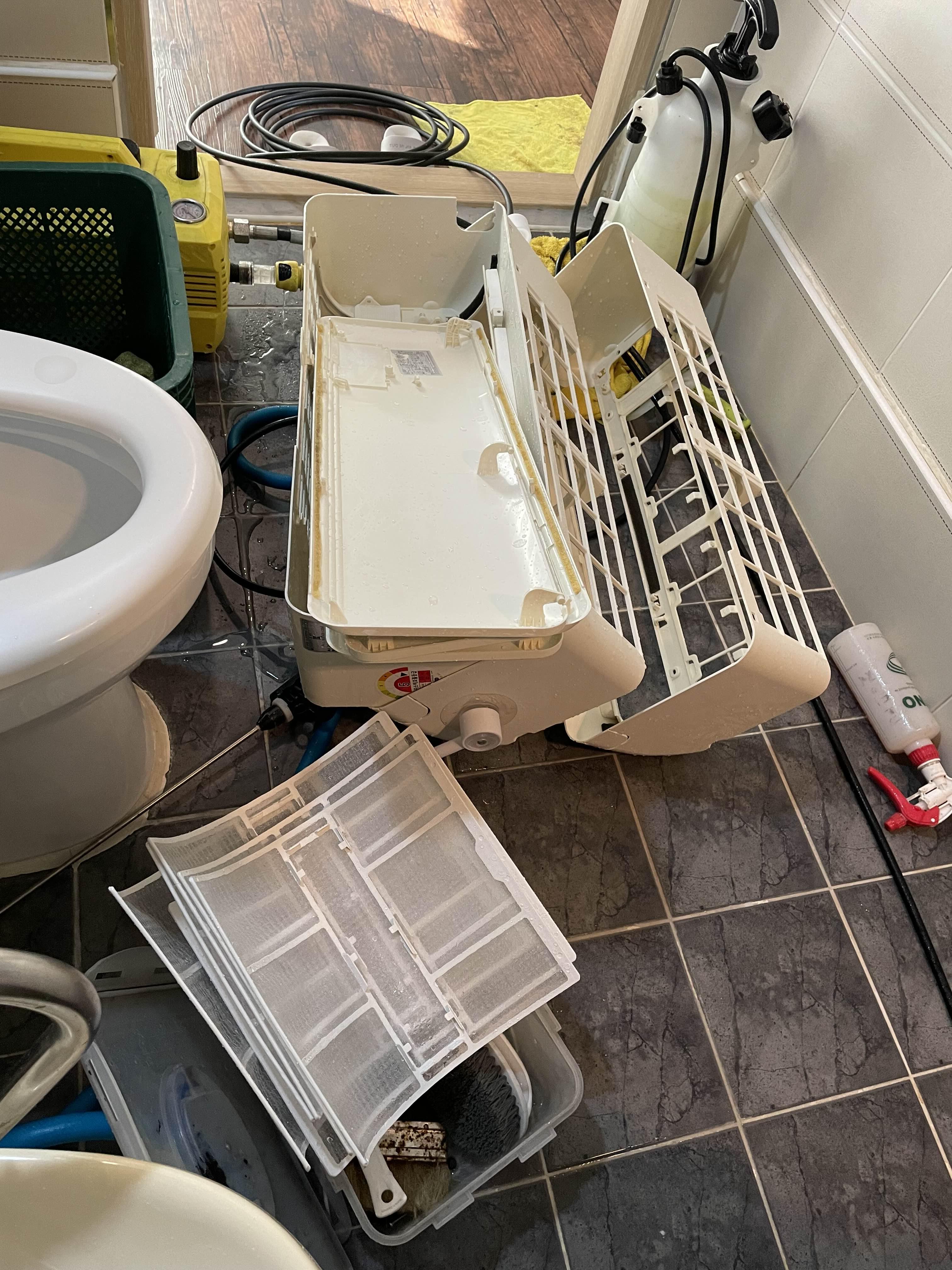 산후조리원 벽걸이 에어컨청소