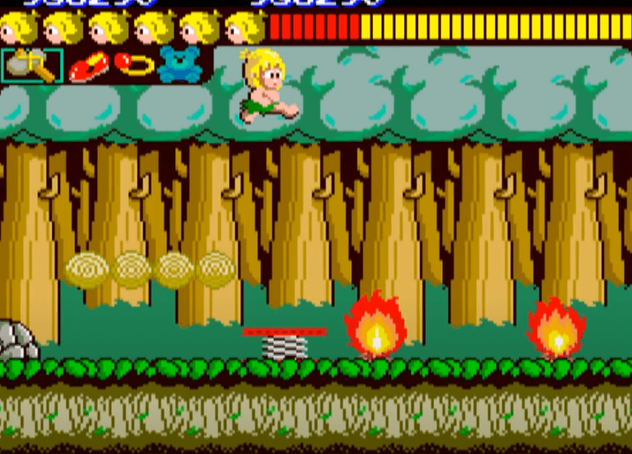 고전게임 원더보이(Wonderboy)