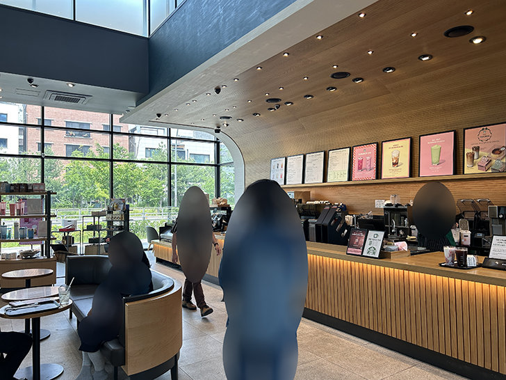 스타벅스-마곡나루공원점-주문대