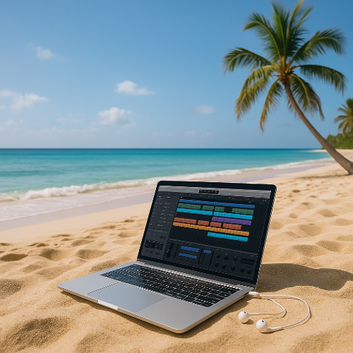 트로피컬 하우스 느낌