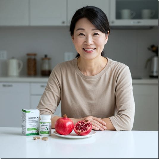 유로리틴 A 효능 및 기능 미토콘드리아 건강과 항노화 효과