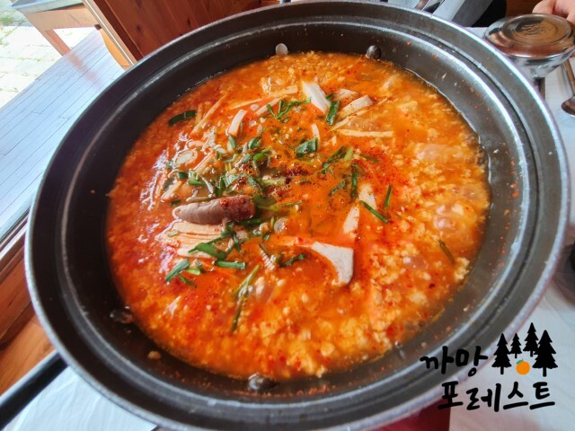 초당 고부 순두부 전골