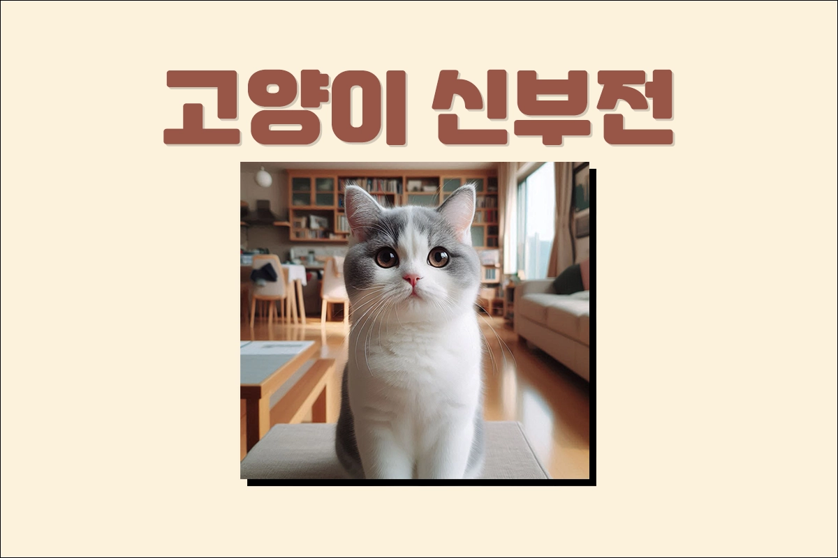 고양이 신부전 원인 증상 진단 치료 예방