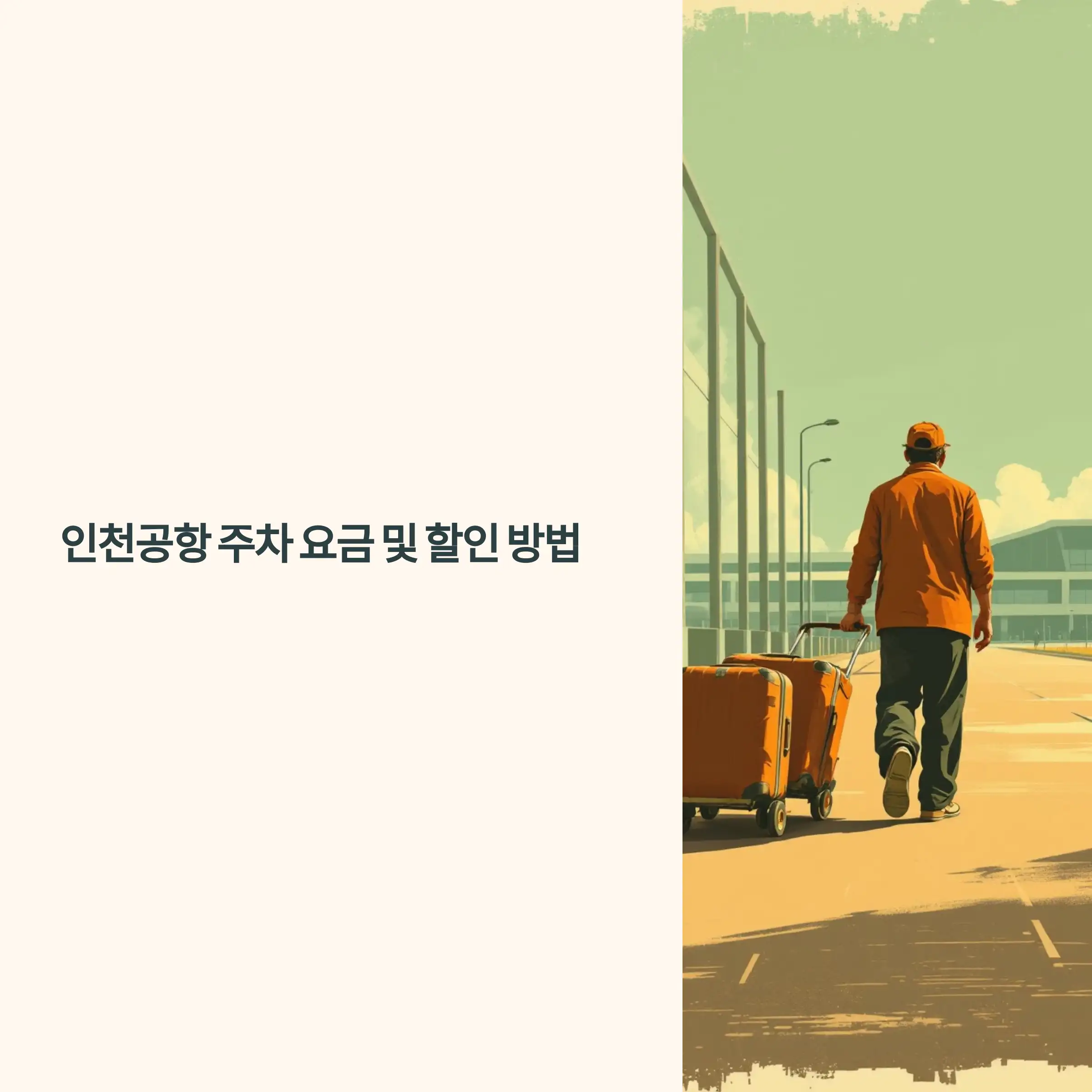 인천공항 주차 할인