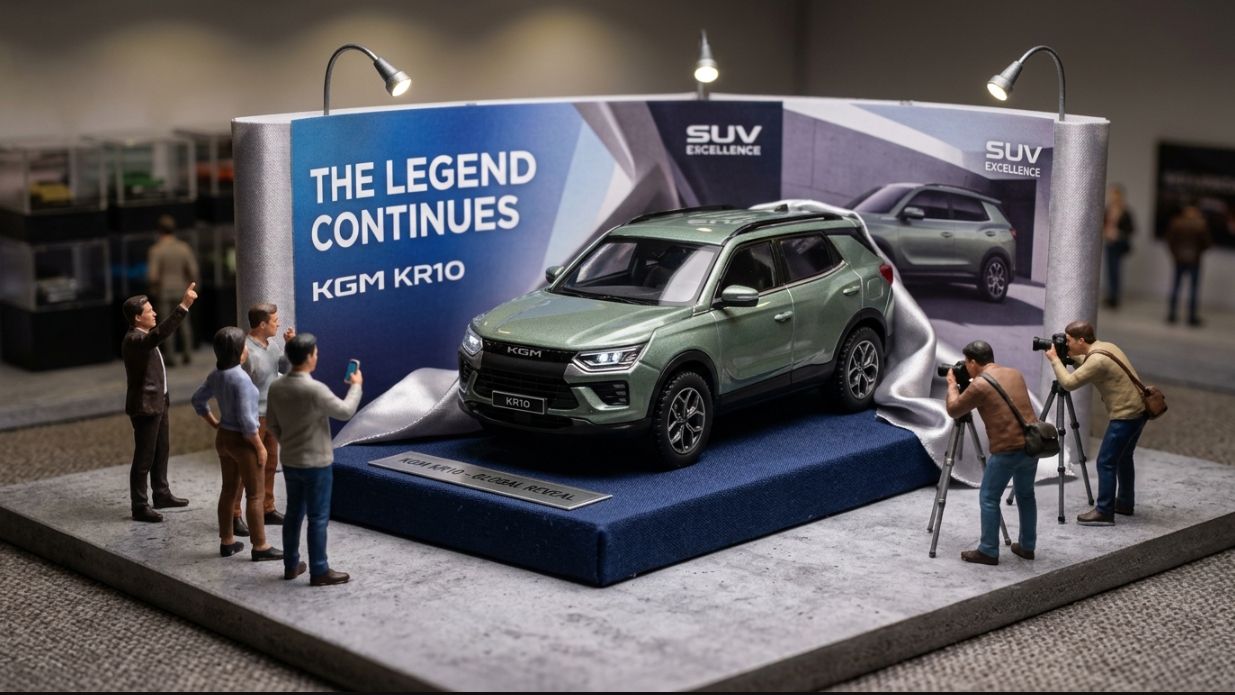 KGM KR10 코란도 후속 박스 SUV 2027 출시 예정 모델