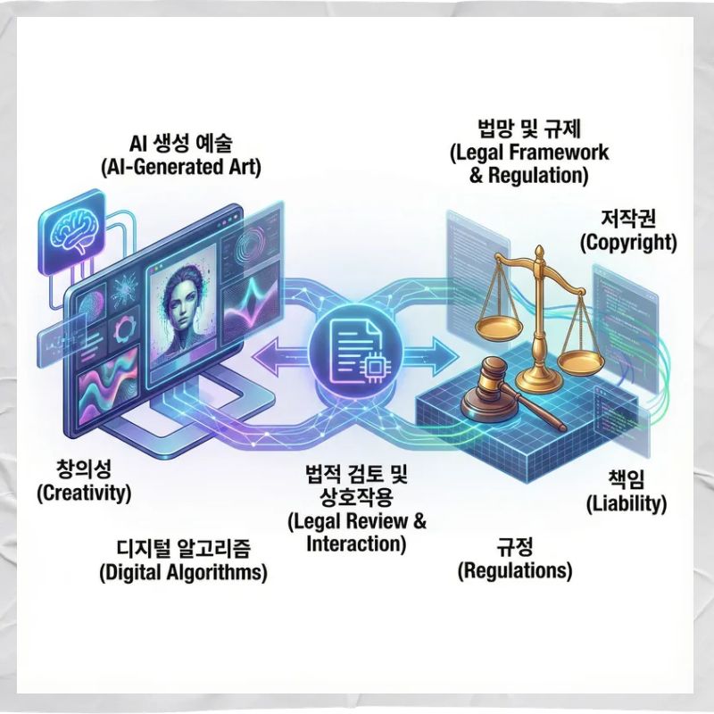 AI 창작물의 법적 이슈 내가 만든 AI 그림, 저작권은 누구에게