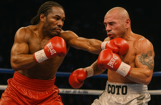Miguel Angel Cotto in the ring