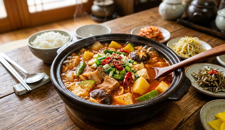 고추장찌개 실패 없이 만드는 법 (고추기름 내는 비법, 돼지고기 볶는 타이밍)
