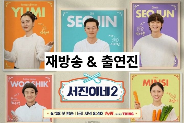 서진이네2 아이슬란드 재방송 그리고 출연진