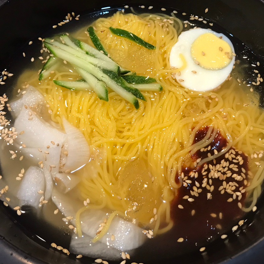 옥수수 냉면