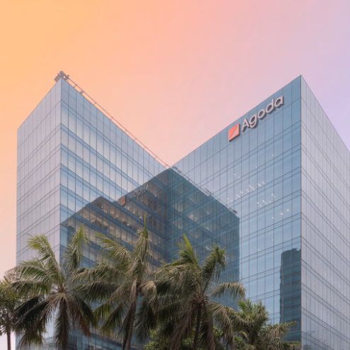 아고다 회사 전경 모습