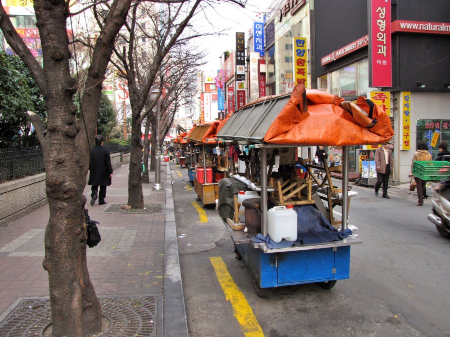 2010년 2월 서면포장마차거리