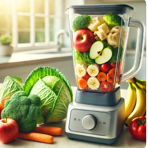 해독주스 만드는 사진