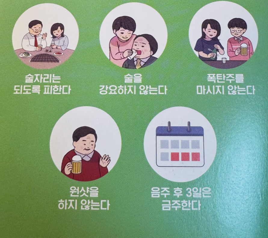 생활 속 절주 실천 수칙