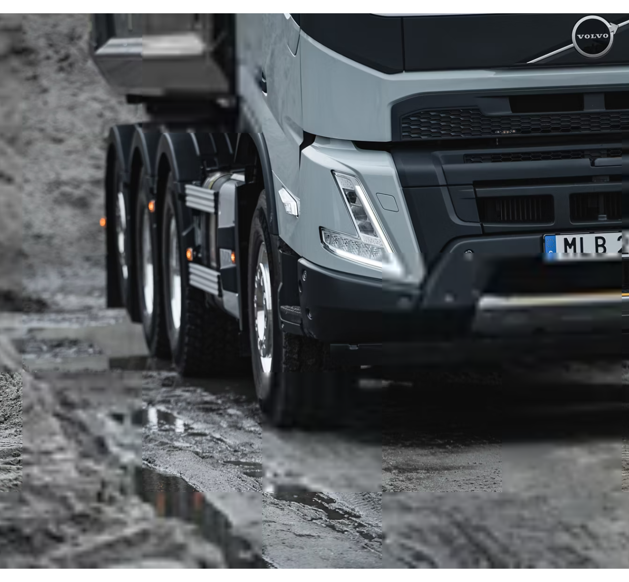 수입 덤프트럭 볼보 fmx