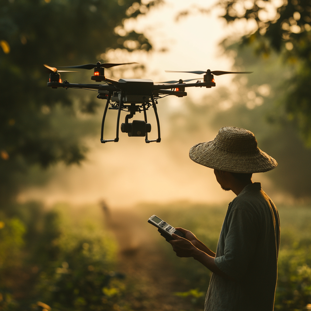 드론 농업 돈이 되는 구조일까?