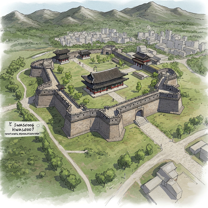 수원화성 3D 상상도