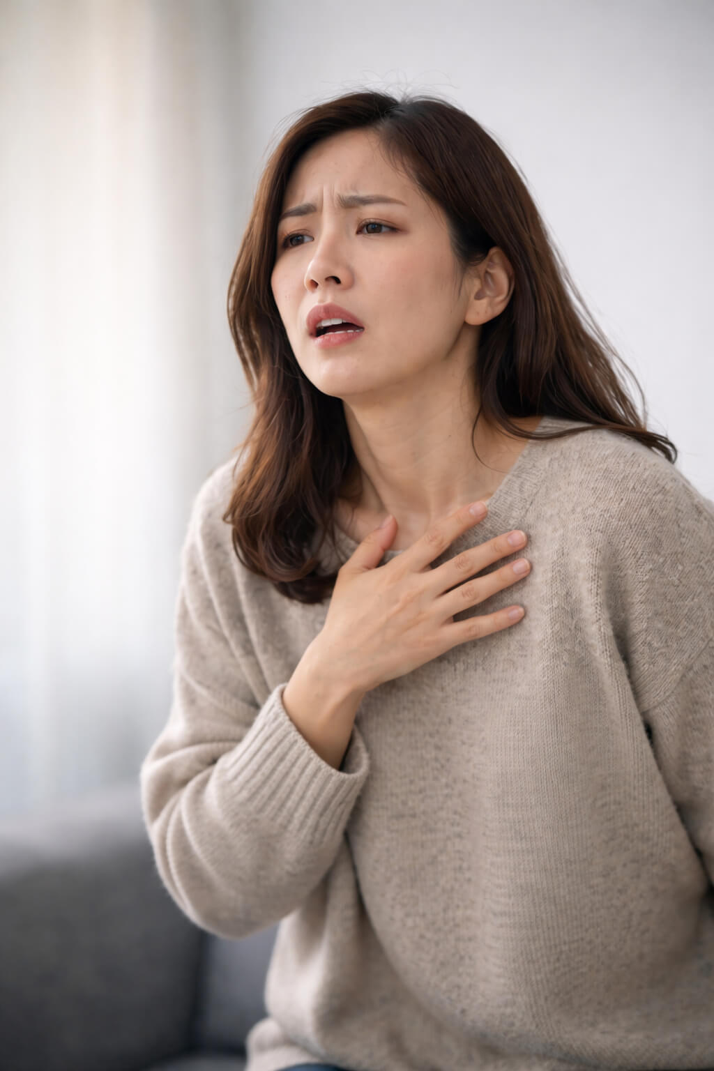 숨이 막히는 느낌이 들 때 10분 대처 루틴