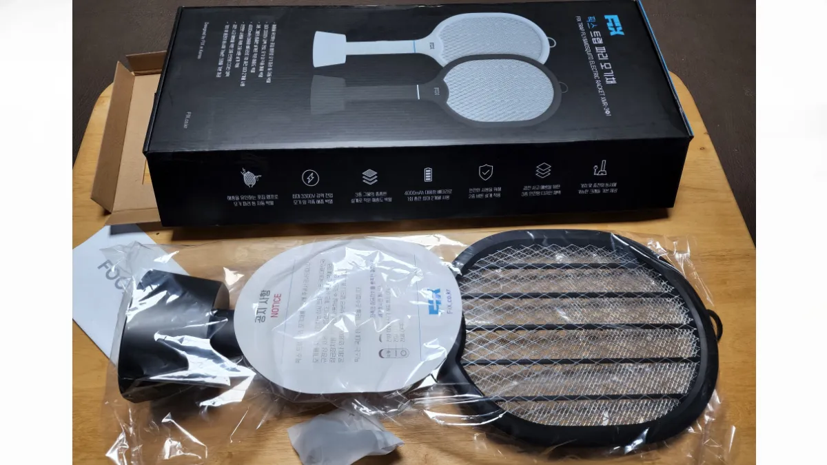 픽스-트랩-전기-모기채-제품-구성품