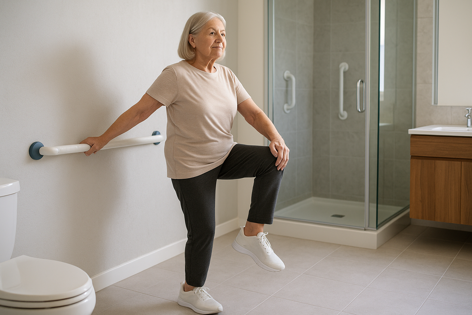 낙상예방운동관련 사진