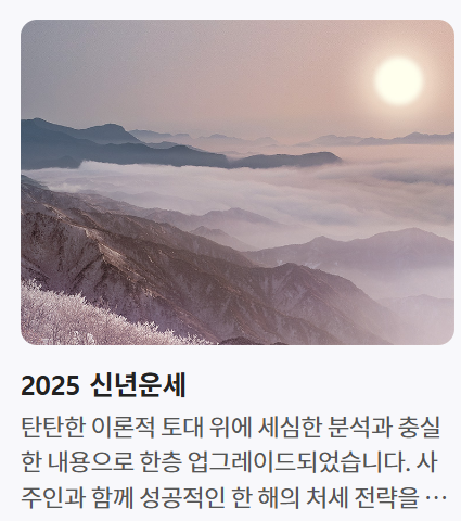 2025 올해 신년운세 무료보기 ❘ 별자리, 띠별, 월별 확인 방법 ❘ 토정비결 사이트 모음