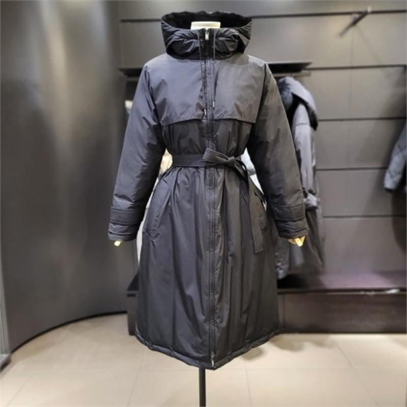 시슬리 논퀼팅 구스 롱 패딩 SAPDC9261