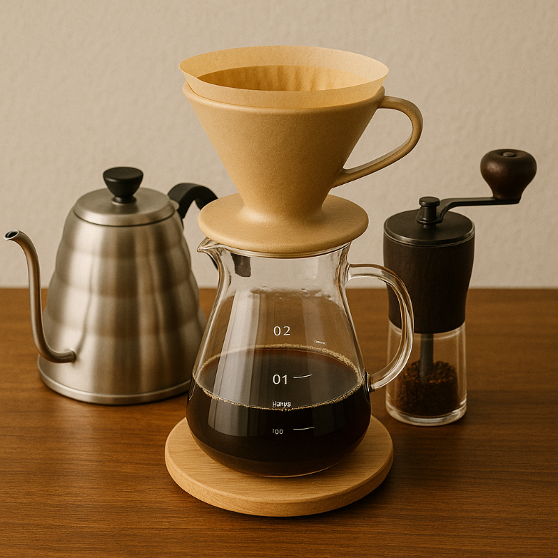 드립 셋팅 사진