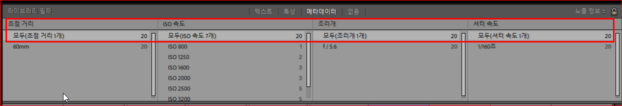메타데이터를 기준으로 관리