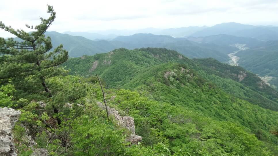 100대 명산 등산하기 마흔네번째 괴산 청화산 단아한 바위 능선과 깊은 숲이 어우러진 소백산맥의 숨은 명산