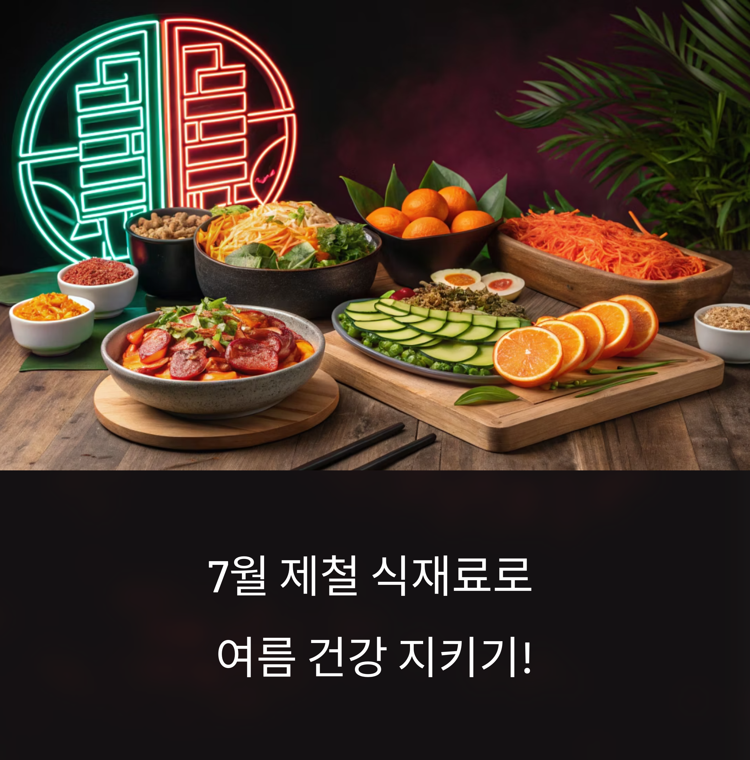 7월 제철 음식만 잘 챙겨도 여름철 건강은 문제없다!