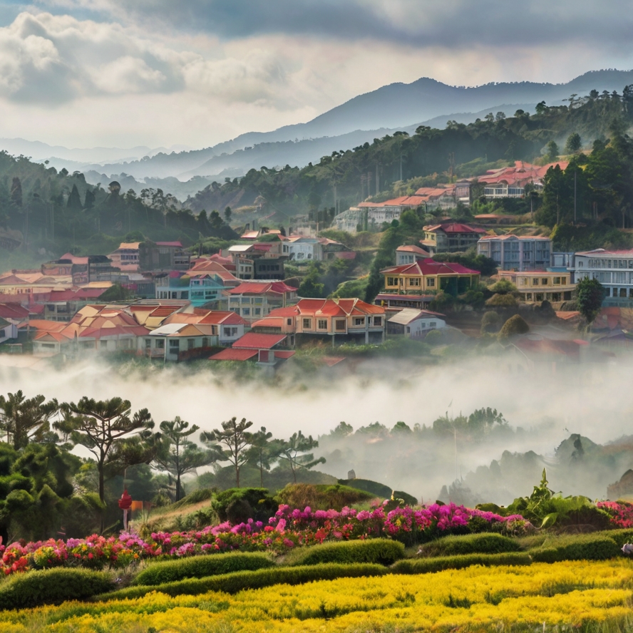 달랏 전경 이미지