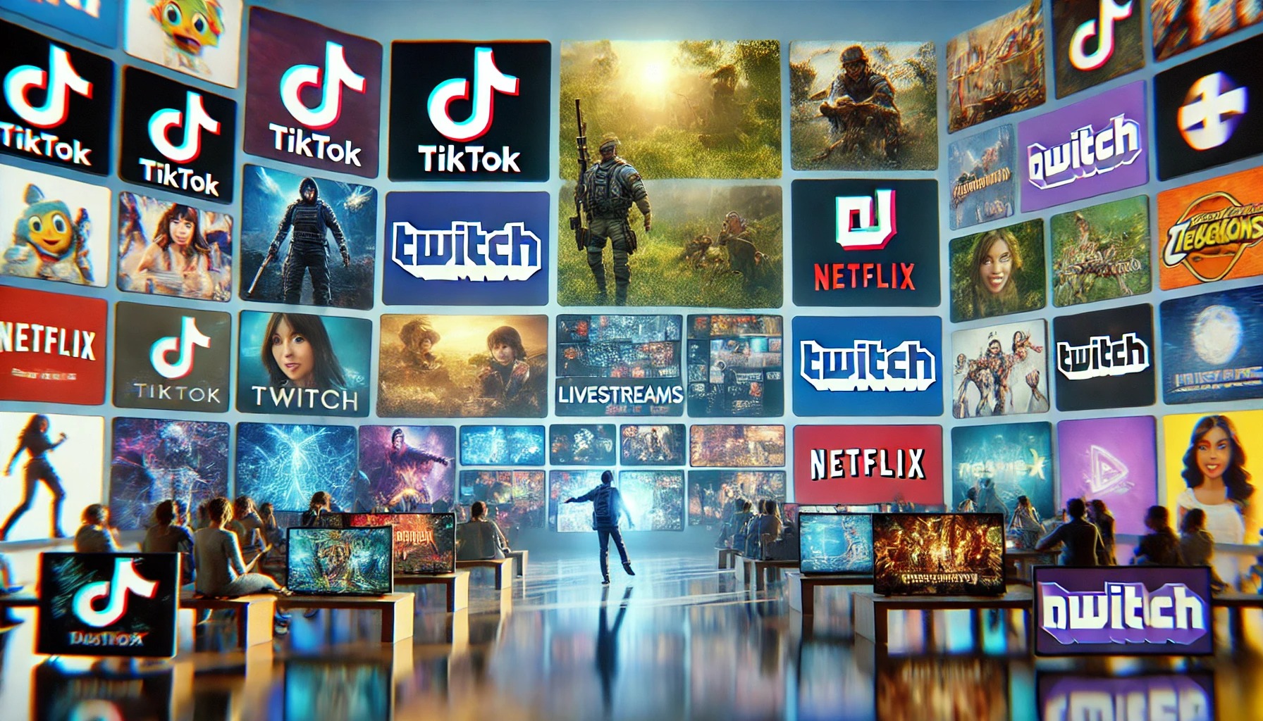 틱톡, 스위치, 넷플릭스, 디즈니