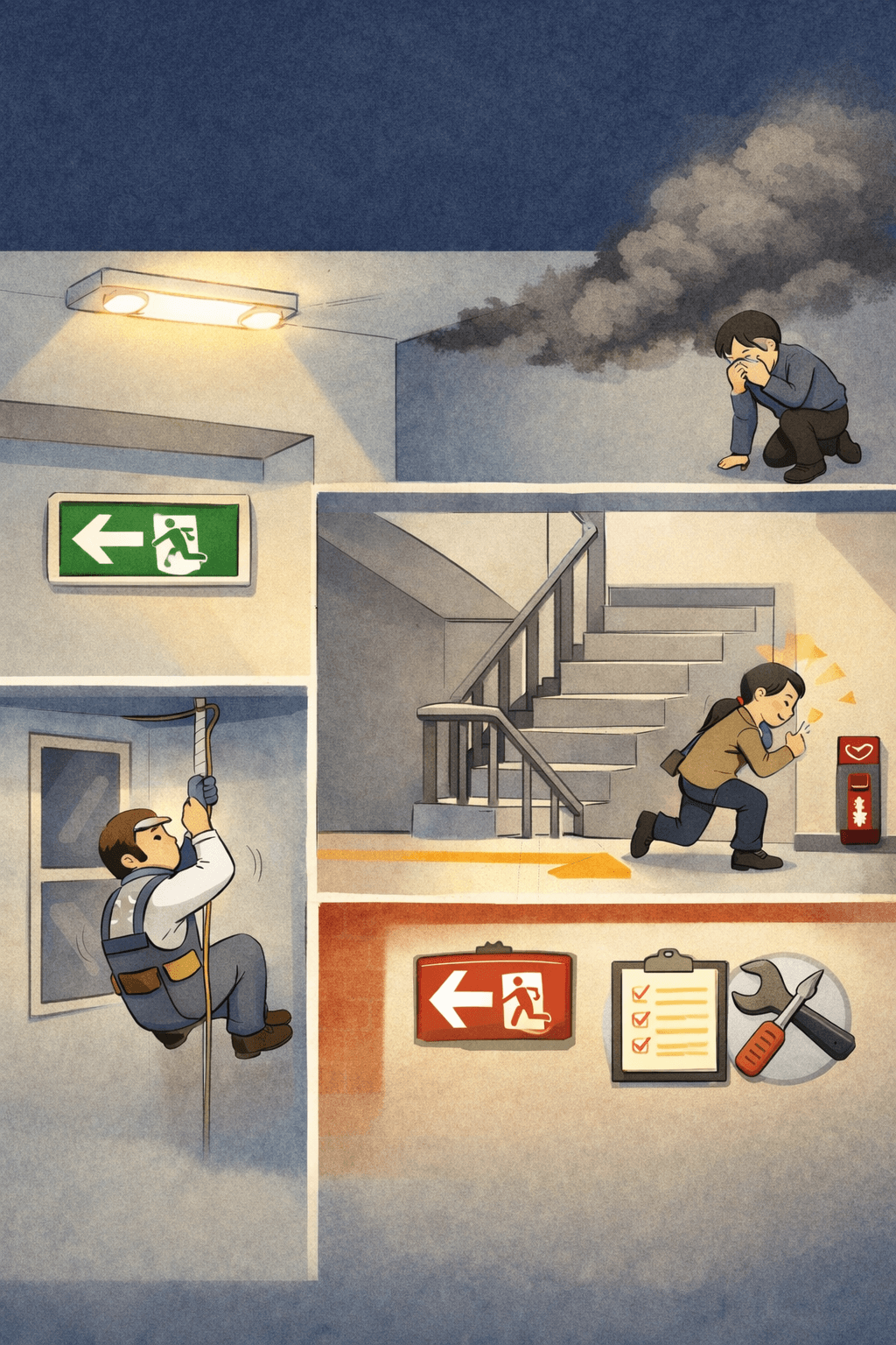 피난설비의 정의