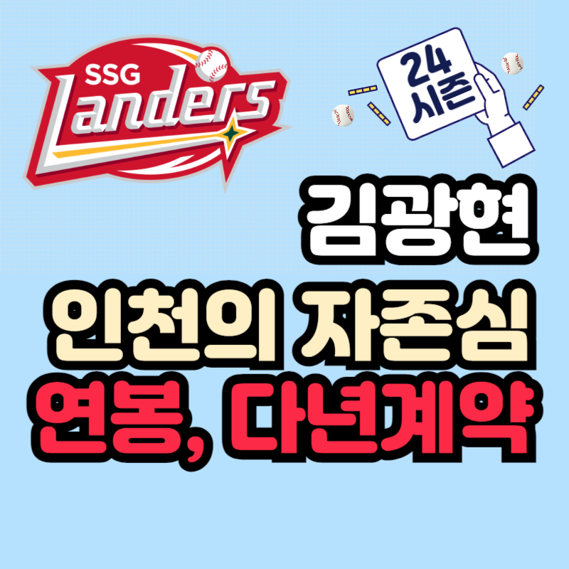 SSG 랜더스 김광현 연봉