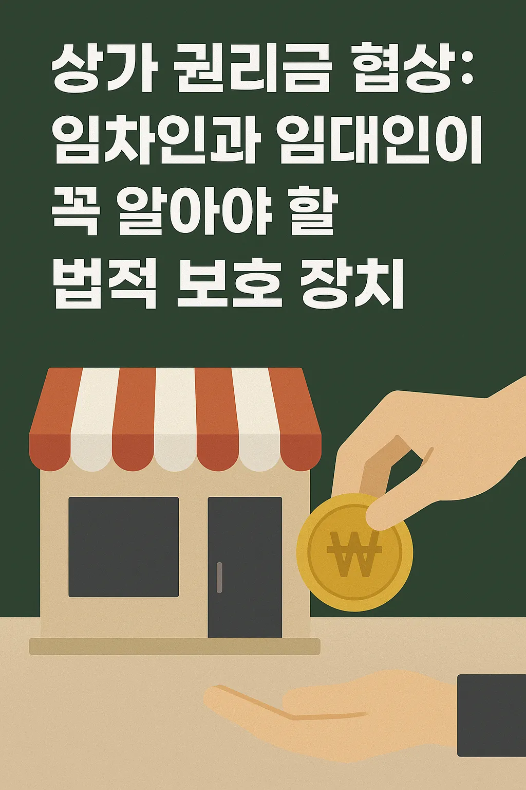 상가 권리금 협상: 임차인과 임대인이 꼭 알아야 할 상식