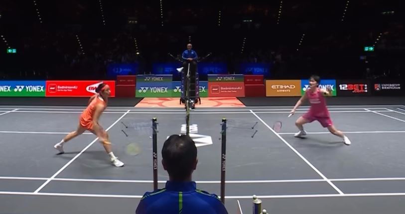 안세영과 천위페이의 경기. 사진 BWF