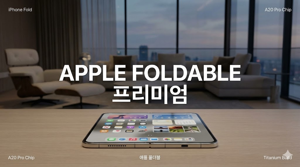 "삼성의 트라이폴드 vs 애플의 첫 폴더블": 2026년 폼팩터 전쟁에서 상위 1%가 선택할 최후의 승자는?