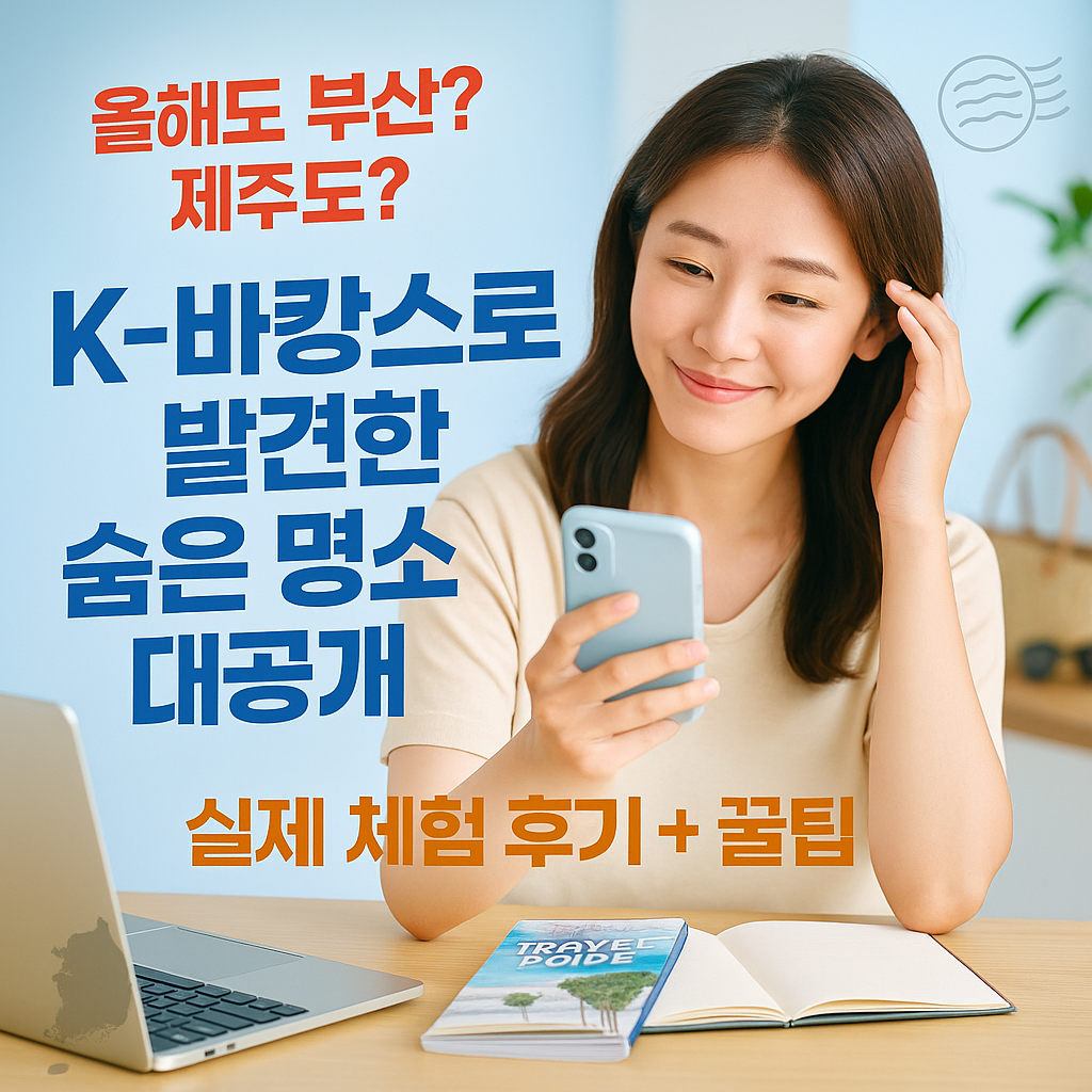2025 K-바캉스 체험으로 발견한 숨은 명소