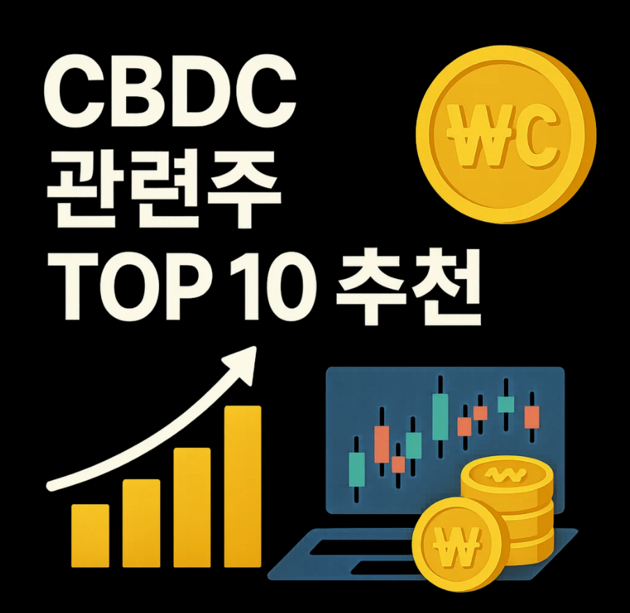 CBDC 관련주 TOP 10 추천