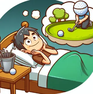 골프 홀인원 하는 꿈해몽-1