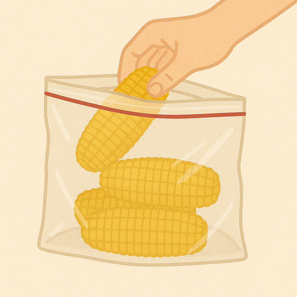 옥수수 보관법