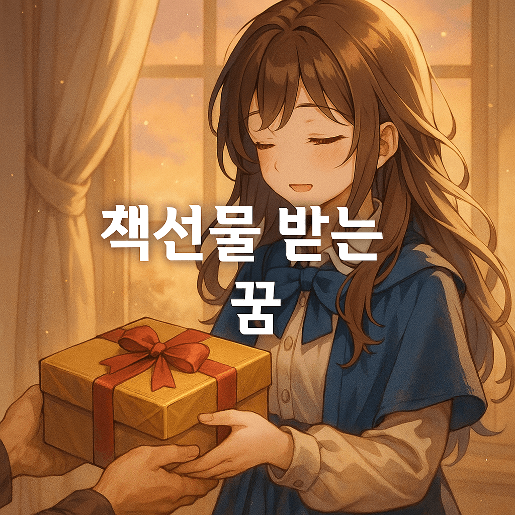 책선물 받는 꿈 해몽