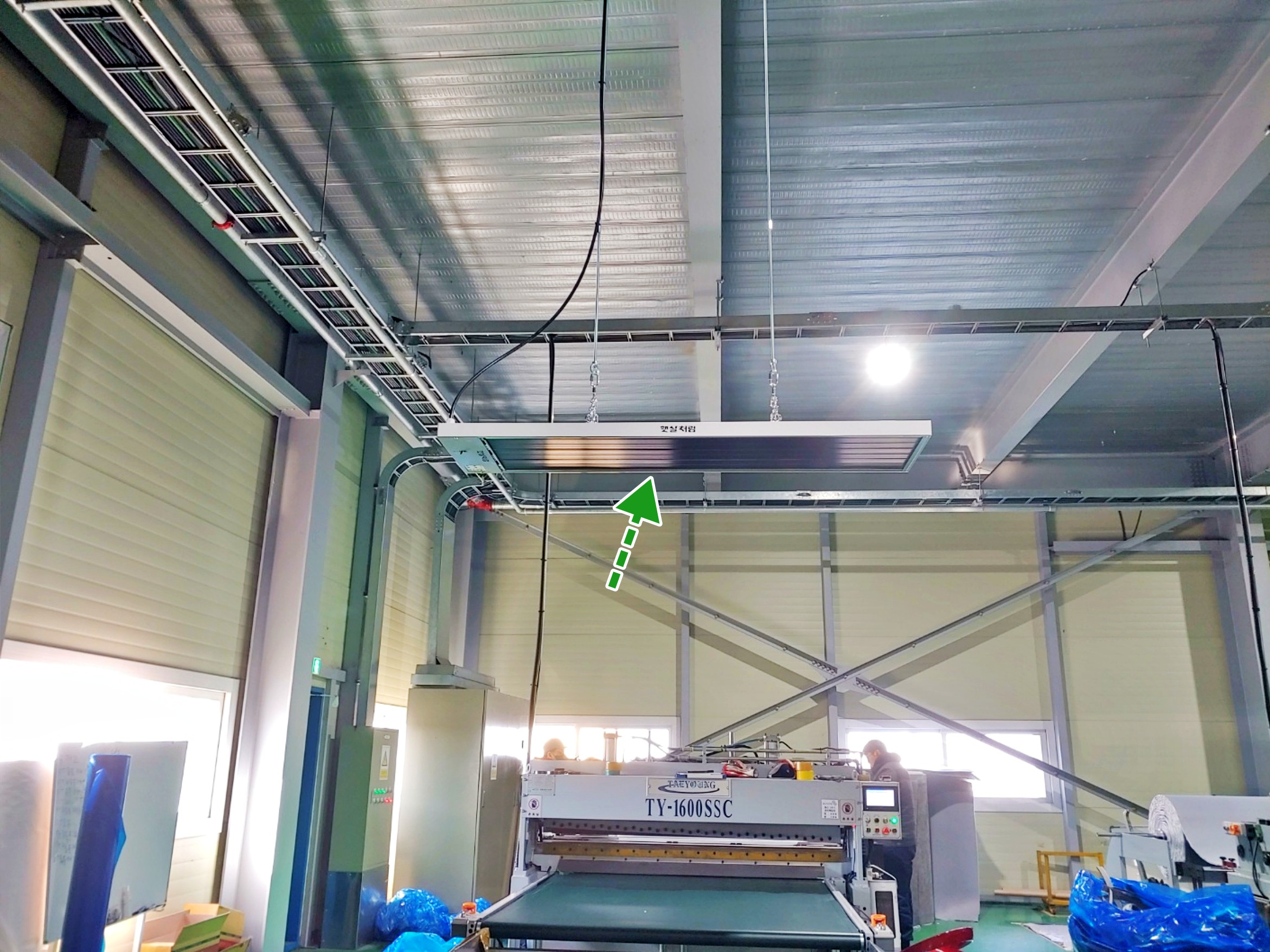 경기도 안산 공장히터 설치1