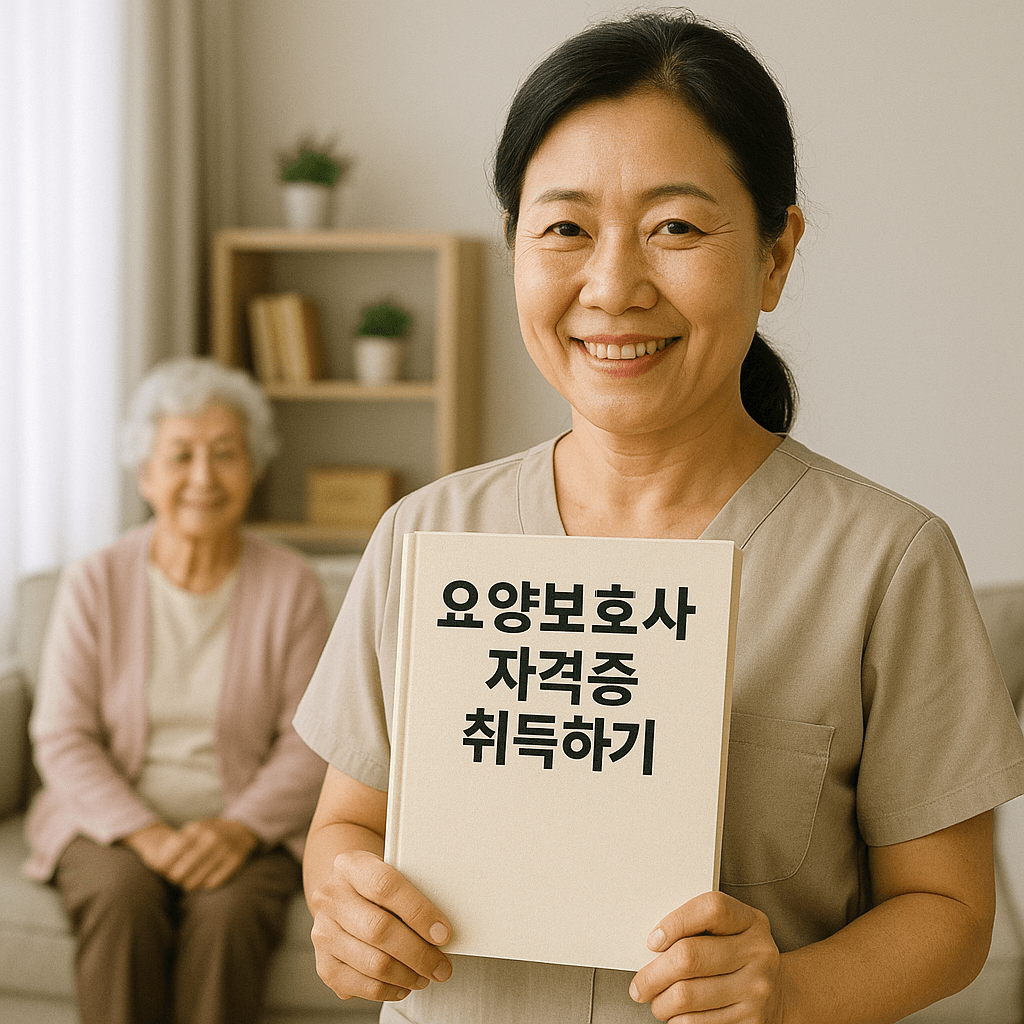 요양보호사 자격증