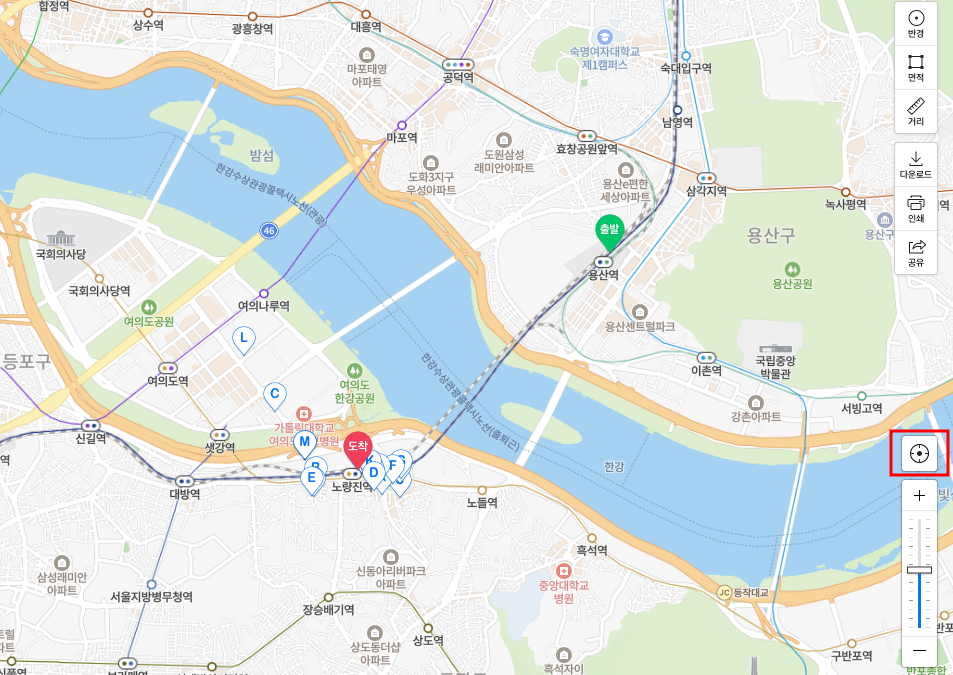 네이버 지도검색